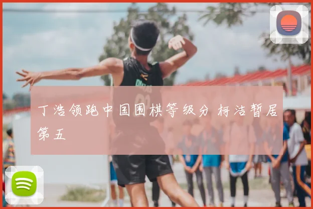 丁浩领跑中国围棋等级分 柯洁暂居第五