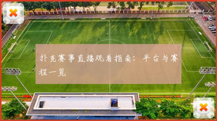 扑克赛事直播观看指南:平台与赛程一览